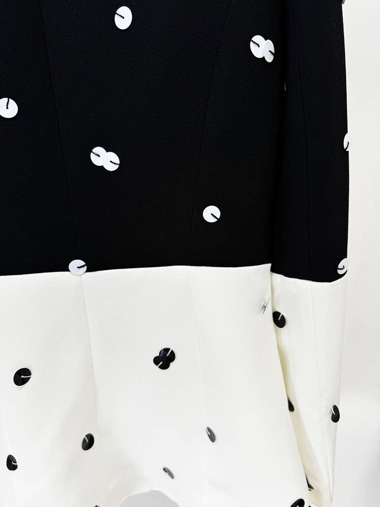 Productseeker - Vendita all'ingrosso Completo top e gonna - Donna - Completo elegante giacca con paillettes e perline e gonna a coda di pesce per bambini 7-8 anni5