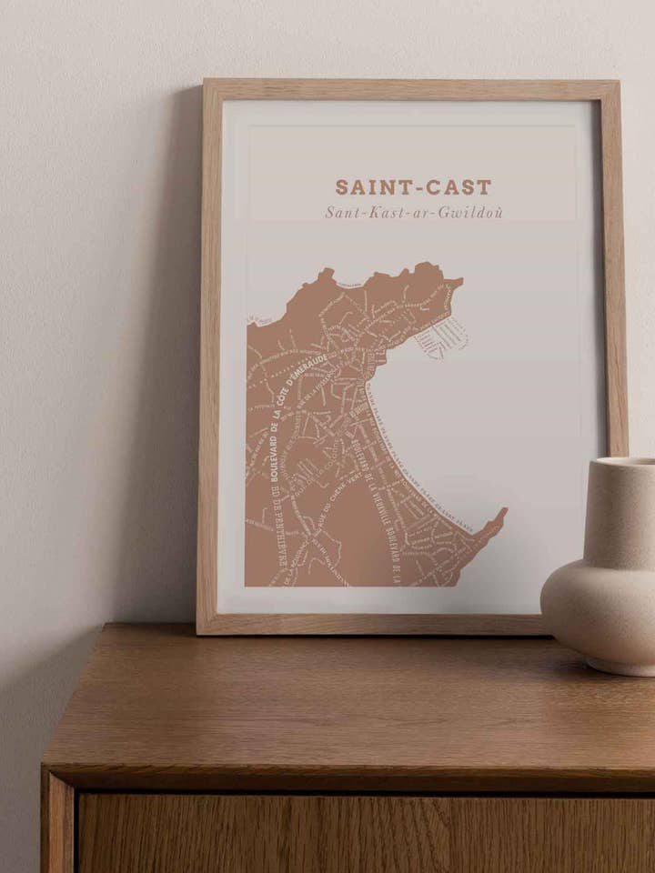 Affiche Le Bon Plan - Saint-Cast Grève pour la vente par Zébu