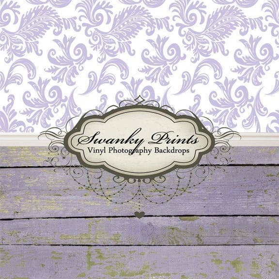 TUDO EM UM 48 “x 99" (pano de fundo, chão e rodapé) por atacado de Swanky Prints