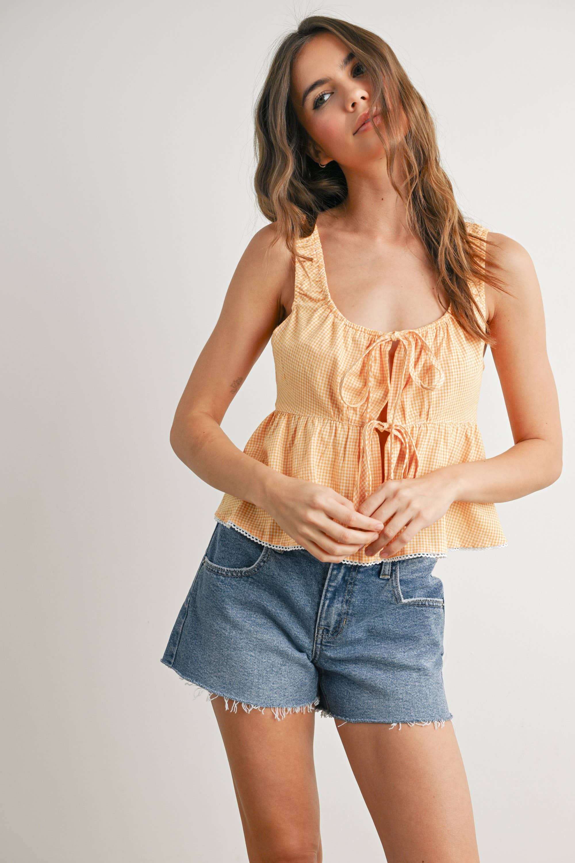 BUTTERMELON - Wholesale Camisole - Women's - Trendy Cami Tank Top - BMT768532