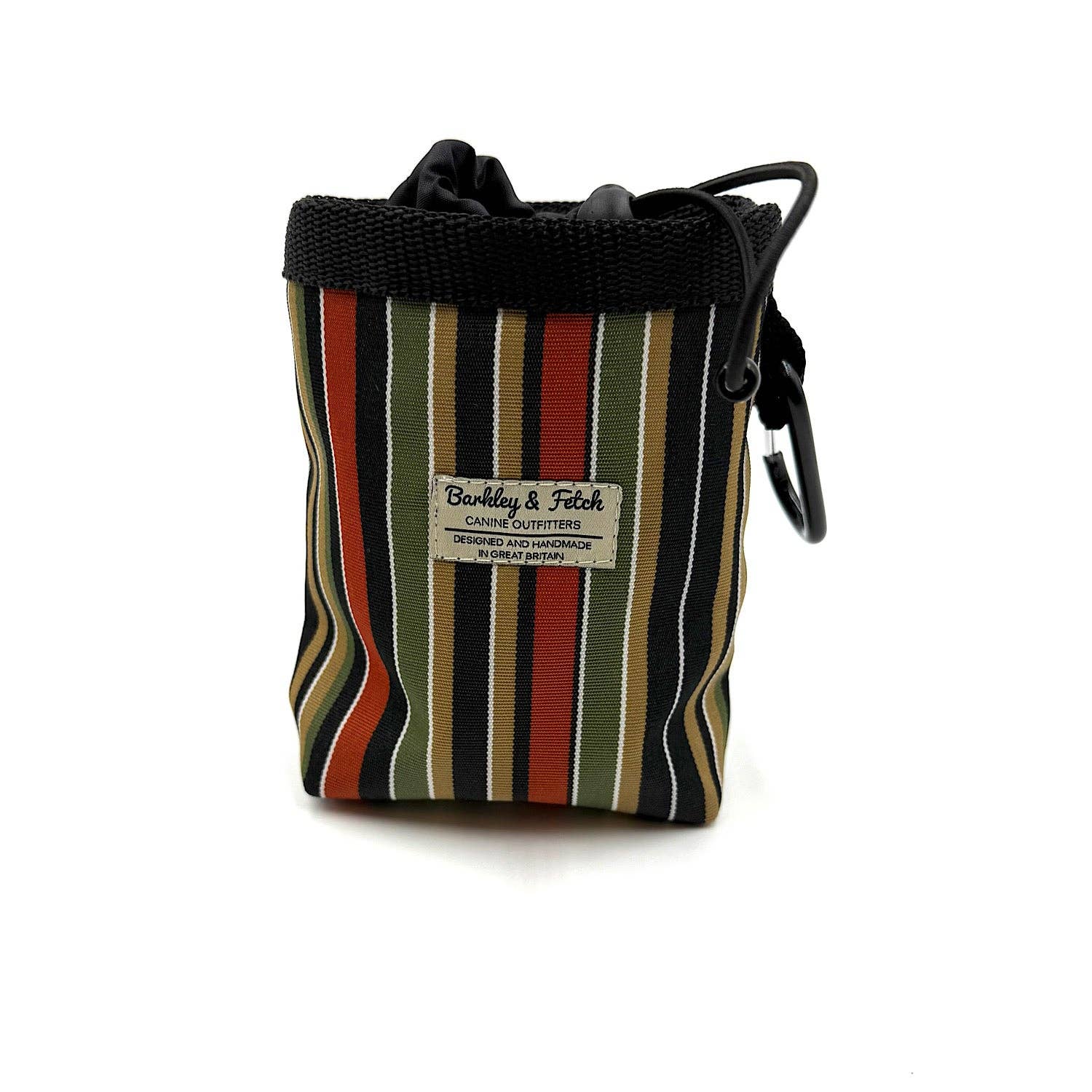 Barkley and Fetch – wholesale Pet treat bag – Dog – Roman Stripe Treat Bag2