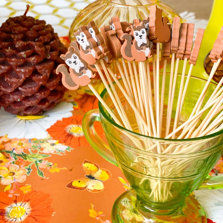 Cami Monet - Wholesale Disposable Table Cover/Runner - Retro Fall Floral Thanksgiving at Nana's Table Runner3