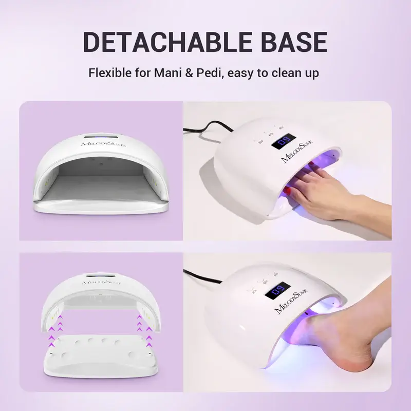 MELODYSUSIE - Vente Sets de soins pour les ongles - Lampe à ongles UV/LED EOS 93