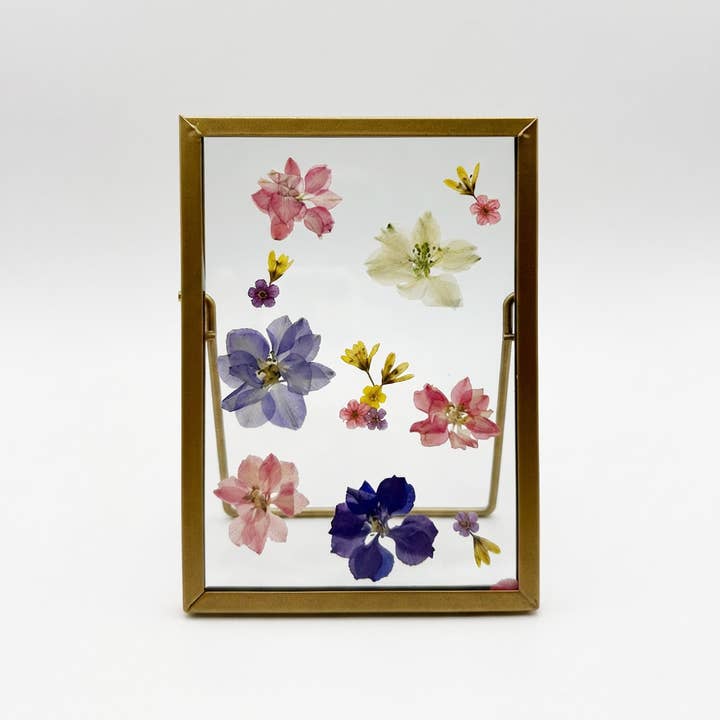Sunnie Lane - Wholesale Desk/Tabletop Sign - Real Pressed Flower Frame - Beautiful Flower Art32
