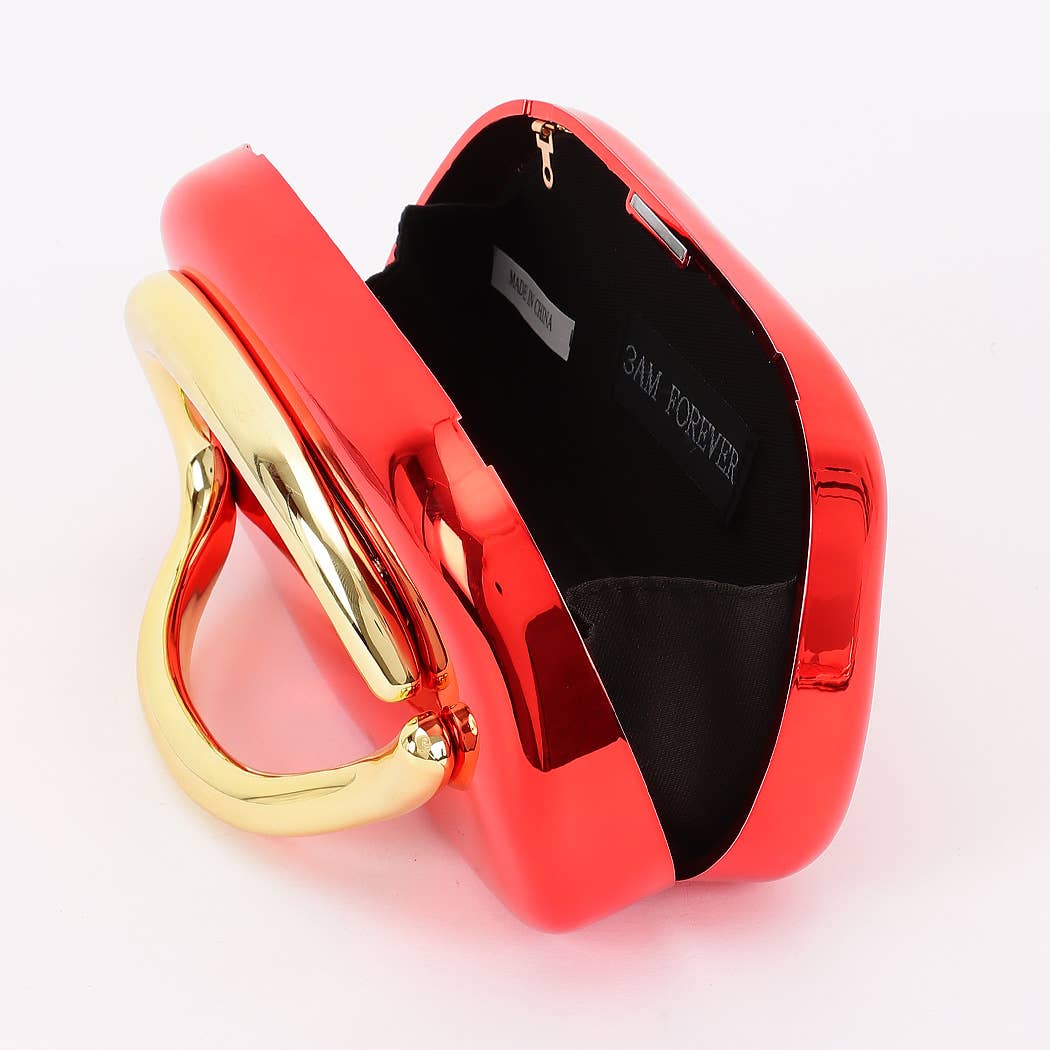 3AM BY H&D ACCESSORIES – wholesale Clutch bag – women's – Metallic Frame Clutch6