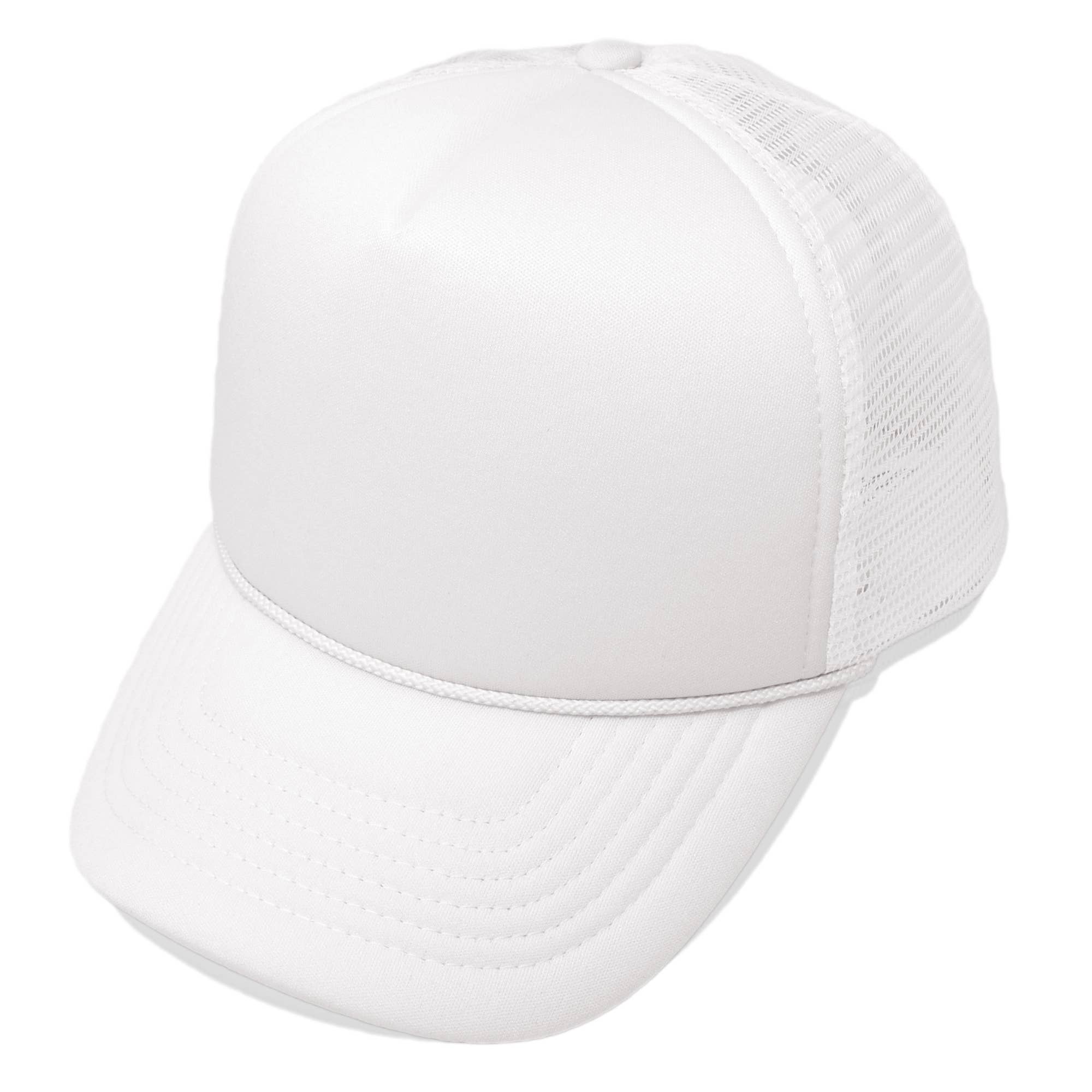 Dalix - Wholesale Trucker Hat - Unisex - DALIX Plain Blank Trucker Hat Mesh Cap74