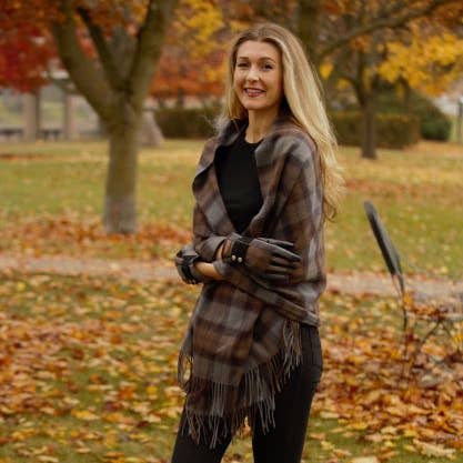 Patrick King Woollen Company - Wholesale Scarf - Women's - Outlander Tartan Lambswool Stole0