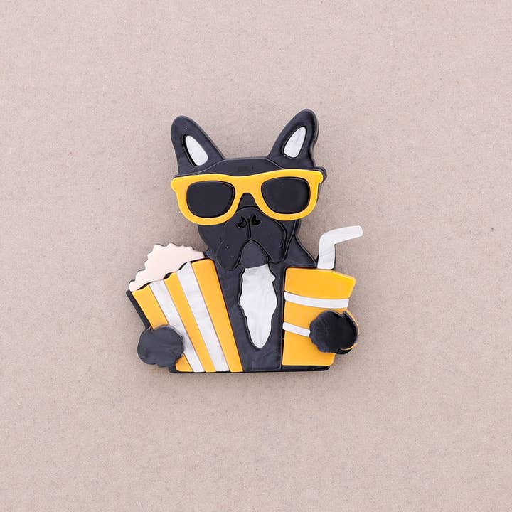 Sonata - Wholesale Brooch - Resin Dog Brooch1