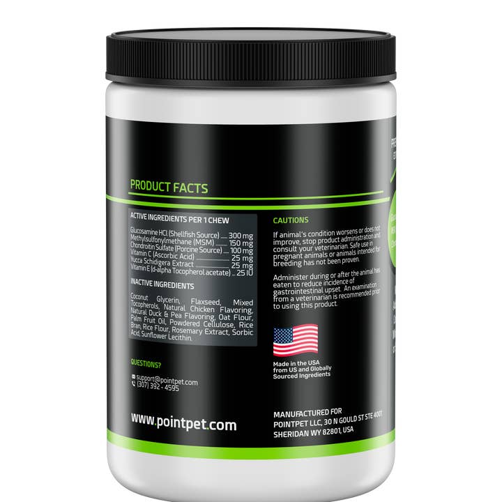 PointPet - Wholesale Voedingssumplementen voor huisdieren - Hond - PointPet® heup en gewricht4