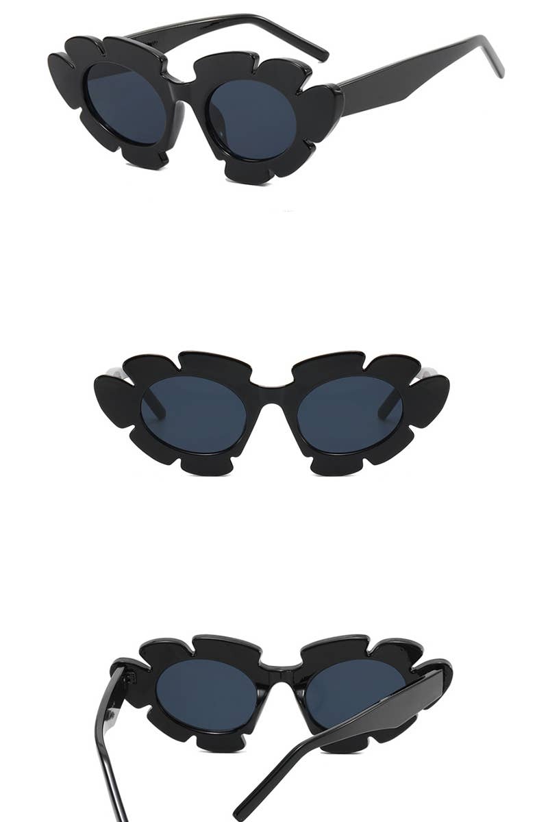 ACCITY - Wholesale Sunglasses - Women's - SUNFLOWER SHAPED SUNGLASSES_CWASG013110