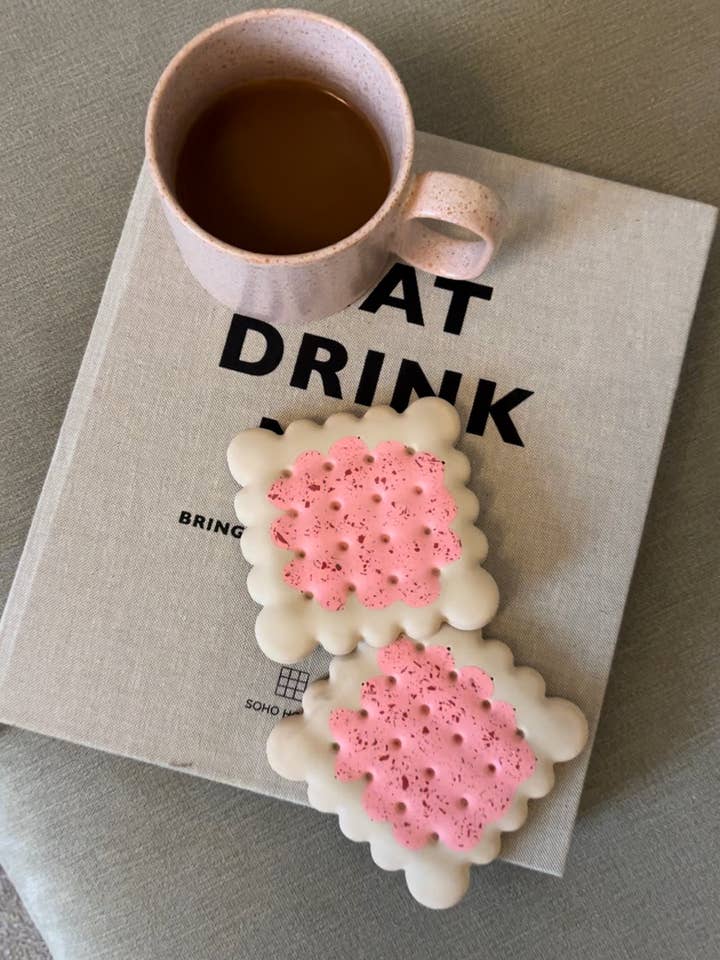 Pop Tart Coasters for wholesale by Luxe Home Decor Ltd