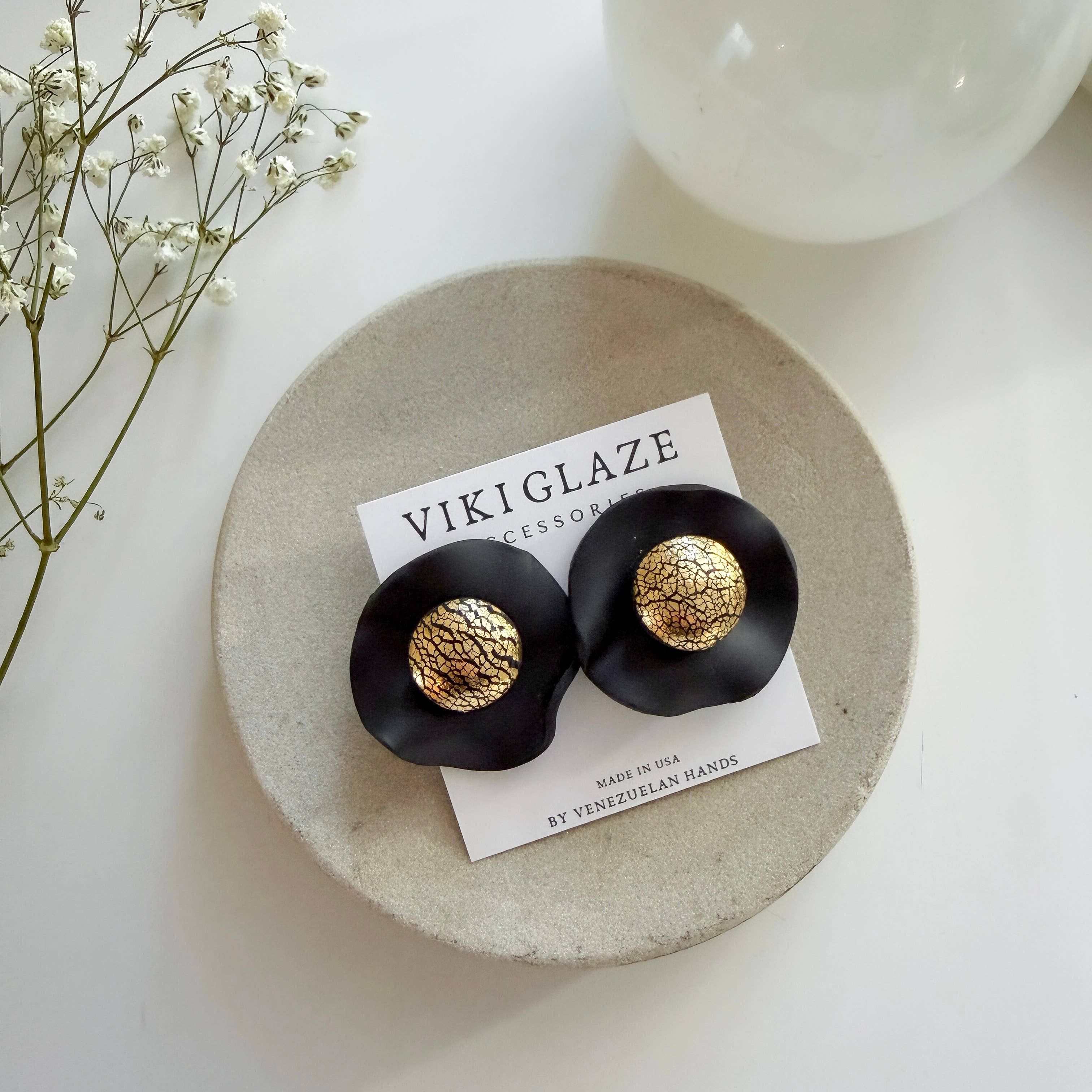 Viki Glaze Accessories - Wholesale Dangle Earrings - Statement Earrings / Chloe Earrings0