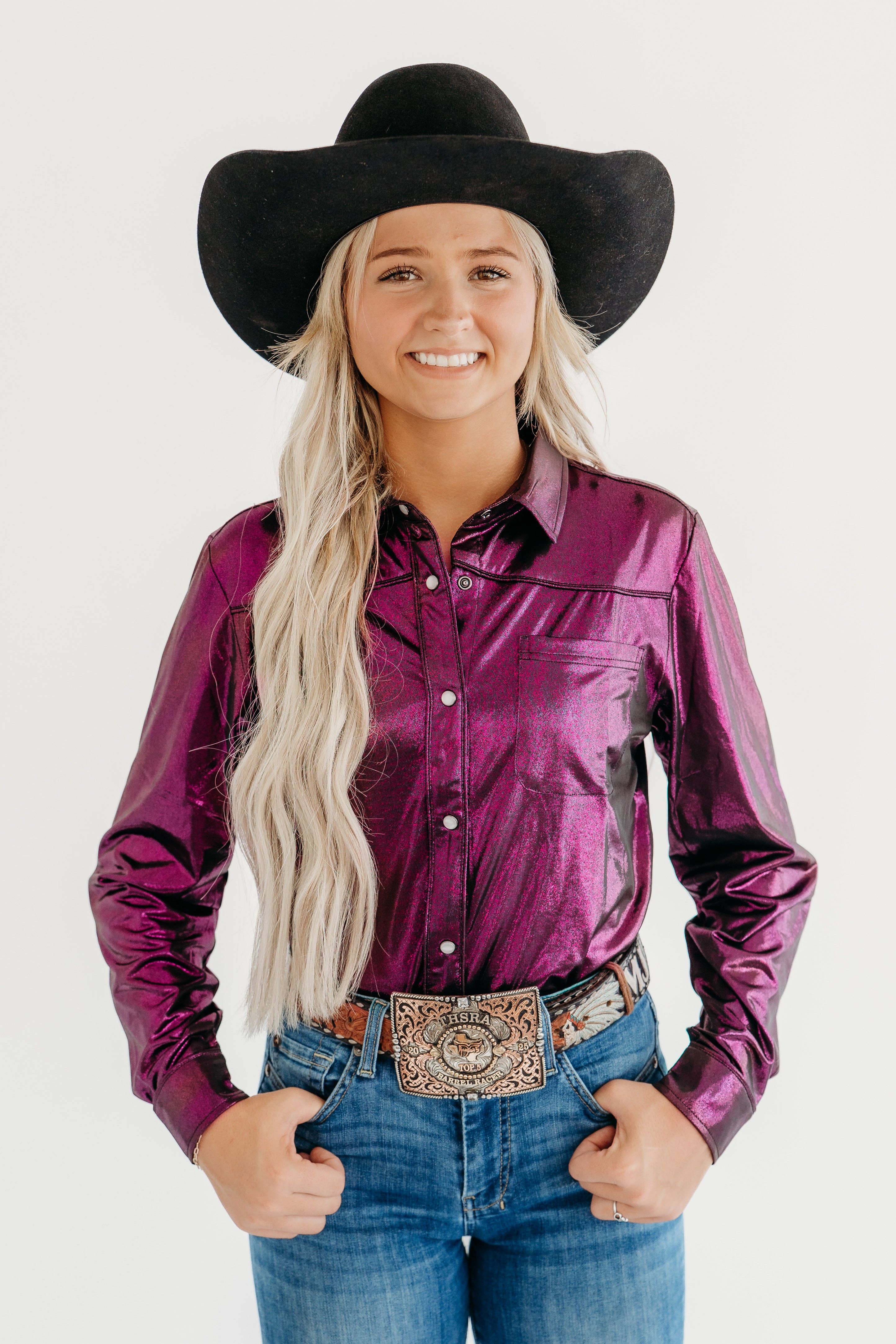 Legends and Mavericks Apparel – wholesale Tröja med knappar – Dam – Gränddrottning1