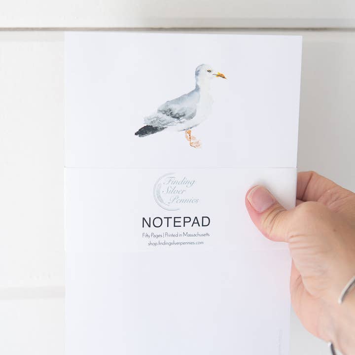 Finding Silver Pennies – Adesivo por atacado – Adesivo de gaivota5