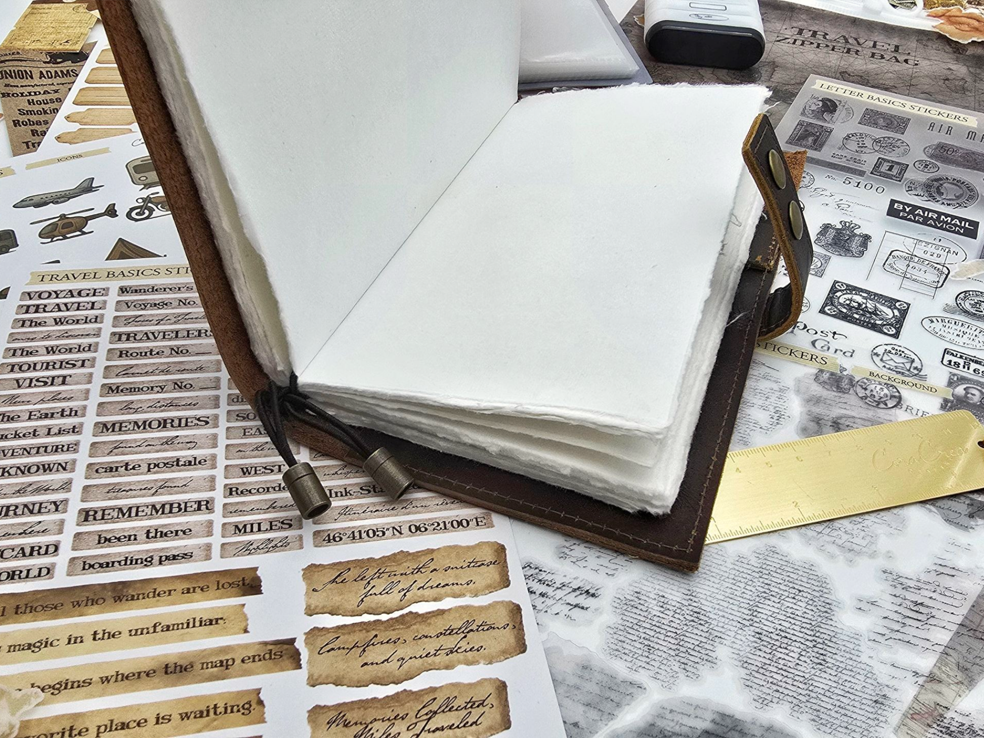 CoraCreaCrafts – wholesale DIY-pysselkit – Resedagbokssats11