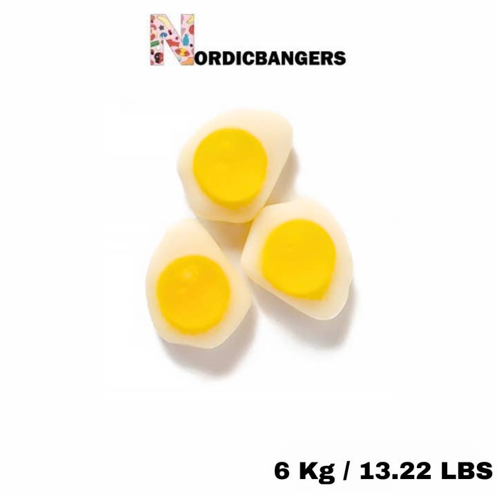 Nordicbangers - Swedish Candy - Wholesale Gummy - Swedish Candy - MINI FRIED EGGS
