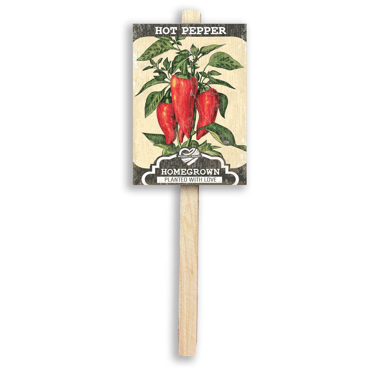 Works of Heart - Wholesale Garden/Lawn Stake - Vintage Vegetable Garden Markers5