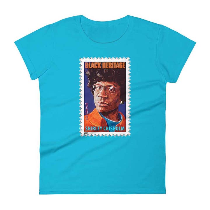 Shirley Chisolm Stamp for wholesale by The Closet Junkies