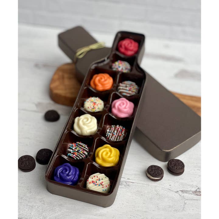 Chocolates Unlimited by Denise - Wholesale Chocolate Box - Wine Bottle Shaped Chocolate Gift Box2