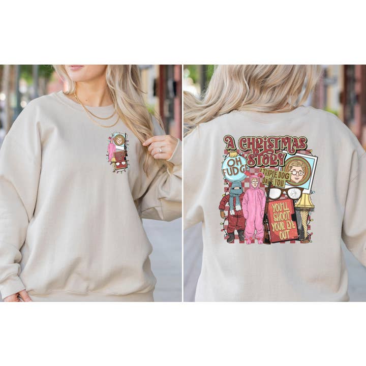 A Christmas Story Fleece for wholesale by MidWest Tees