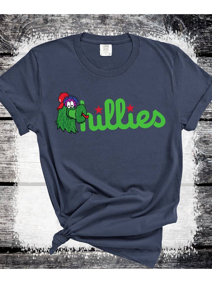 A Blessed Texas Mess Boutique - Wholesale T-Shirt (Graphic) - Women's - Philly Phanatic Baseball Phillies Ball Game Philadelphia1
