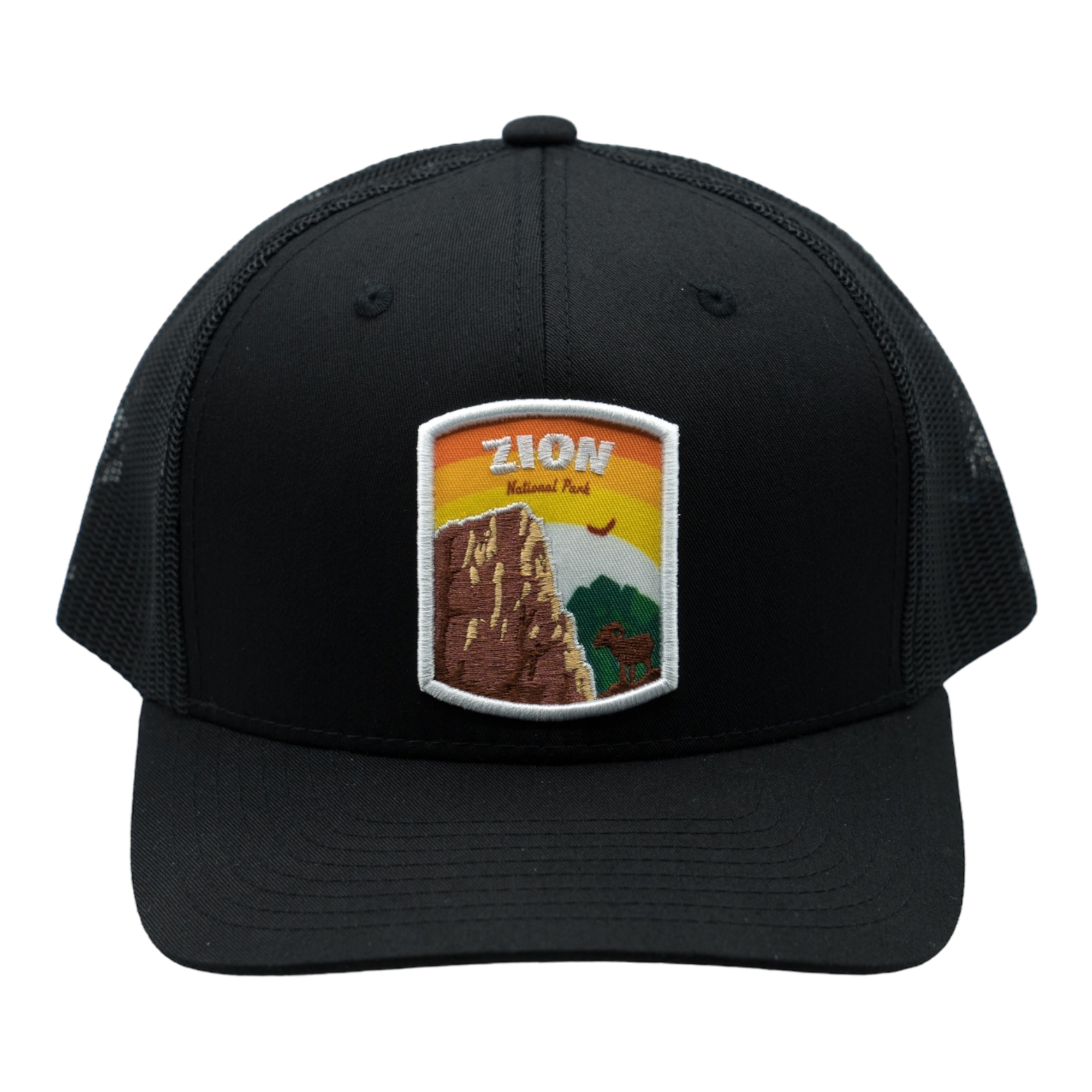 Nebiva - Wholesale Trucker Hat - Unisex - Zion Trucker Hat (Black)1