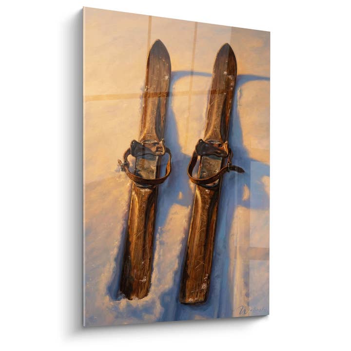 Vintage Ski Board - Snow Heritage - Ski Edition for wholesale by Walensky