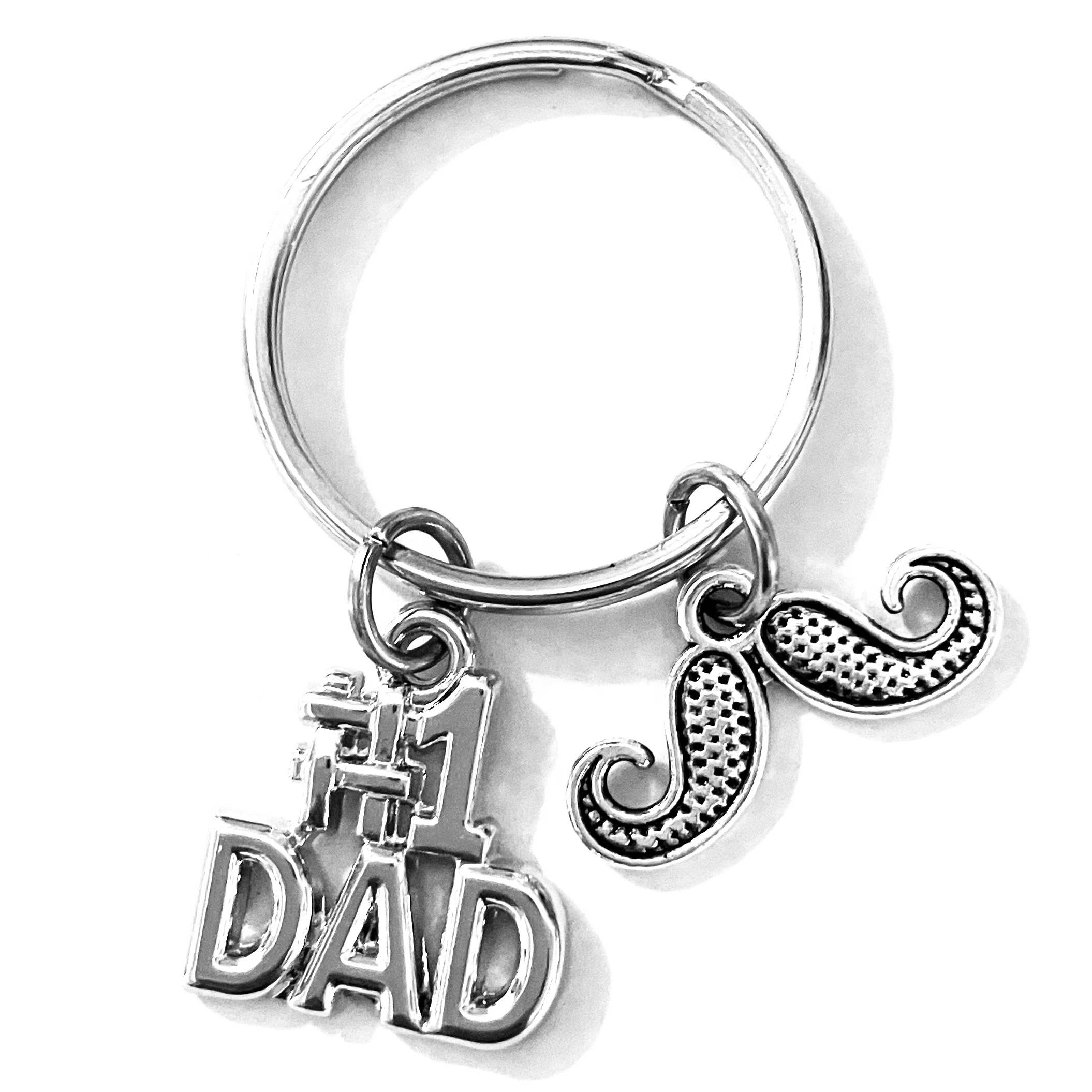 Broken Record Boutique – Engroshandel Nøglering - Herre – Fars dag #1 Far Charm nøgleringe nøgleringe til mænd3