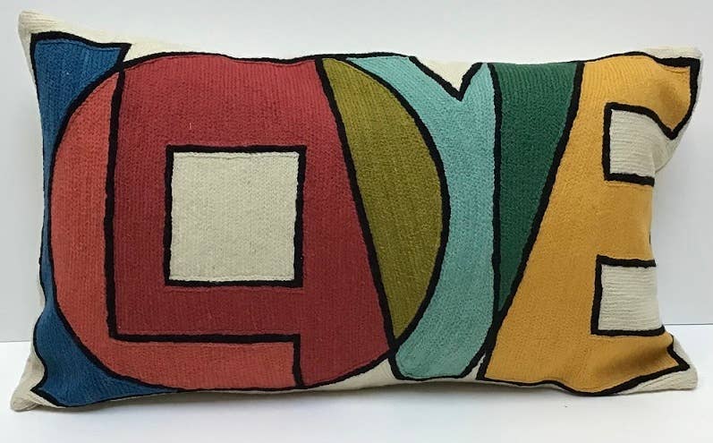natural habitat - Vente Coussin décoratif - Chaîne de coussin Rétro pop-art AMOUR0