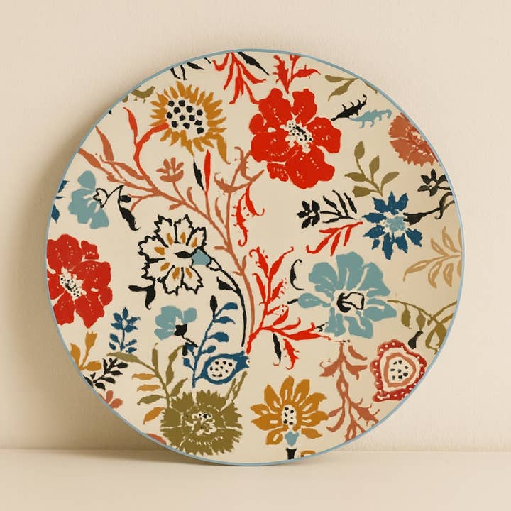 Assiette plate JAIPUR 27cm en grès pour la vente par Novastyl