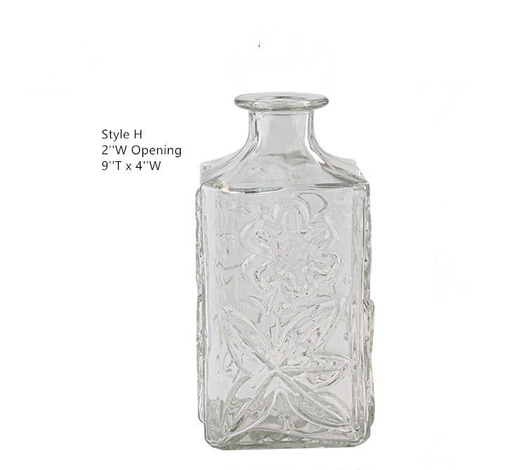 Sweet Home Deco – Vaso por atacado – Vaso de vidro de flor de primavera rústico, vaso tamanho jumbo, vaso de mesa7