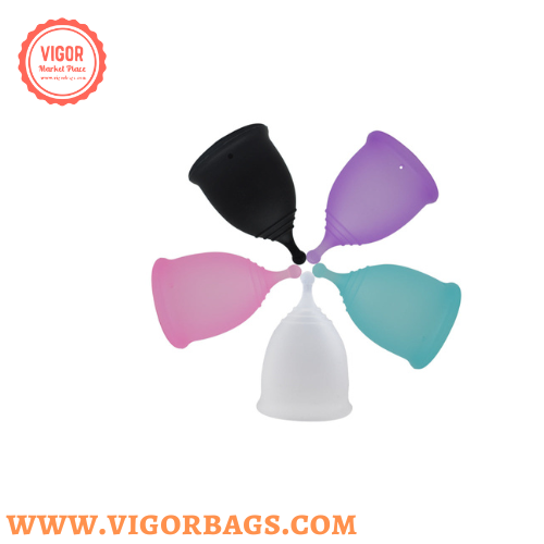 VIGOR - Vente Coupes menstruelles - Lot de plusieurs tasses réutilisables Lady Period et étui de transport personnel3