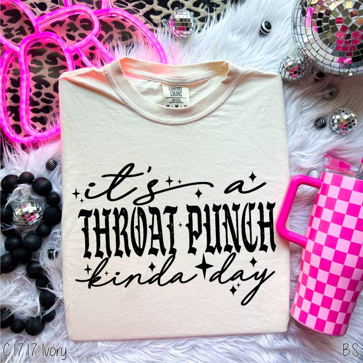 Throat Punch Kinda Day #BS8398 for wholesale by Bama Screens