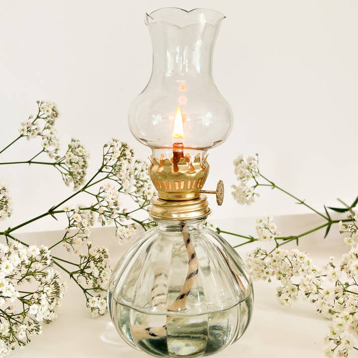 shopandmarry - Wholesale Oil Warmer - ROSA 19cm vintage style oil lamp