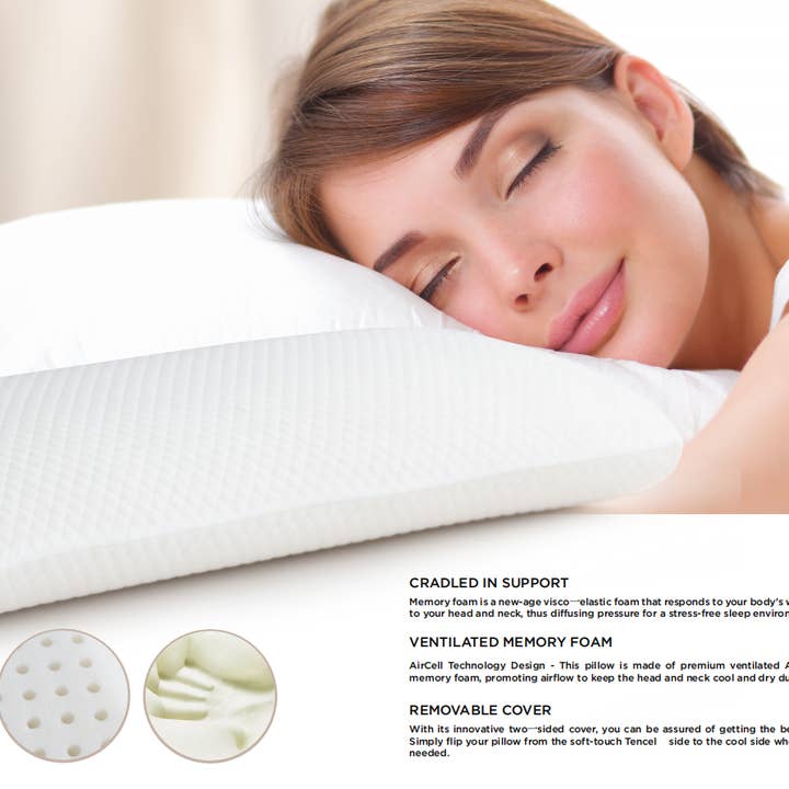 Jenin Home Furnishing Inc - Wholesale Bedding Pillow - SOFT MEMORY FOAM PILLOW