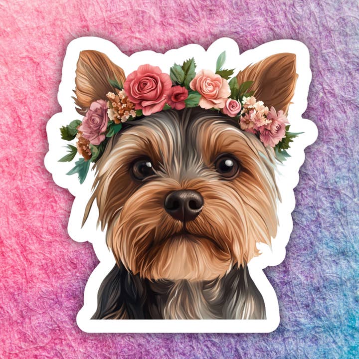 Yorkshire Terrier- Sticker for wholesale by Harper Grace Press
