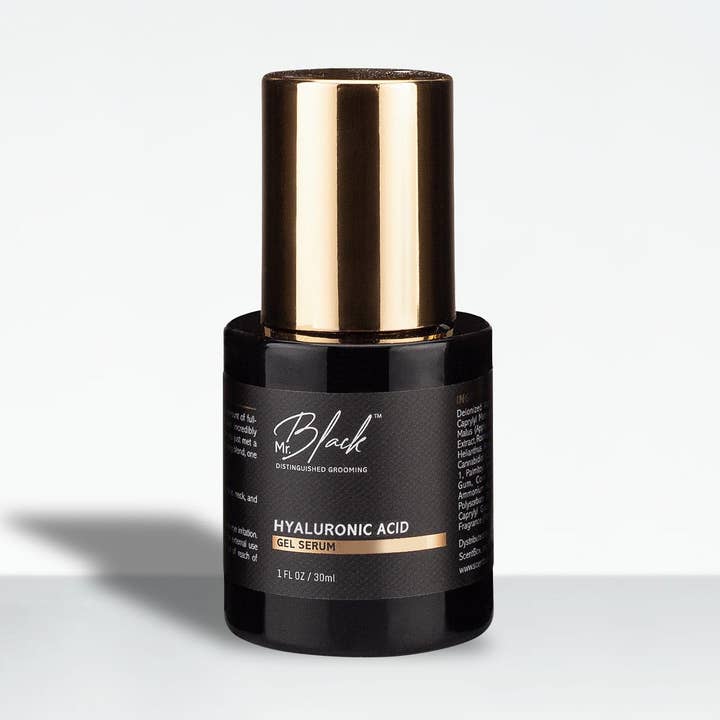Sérum gel à l'acide hyaluronique pour la vente par Mr. Black
