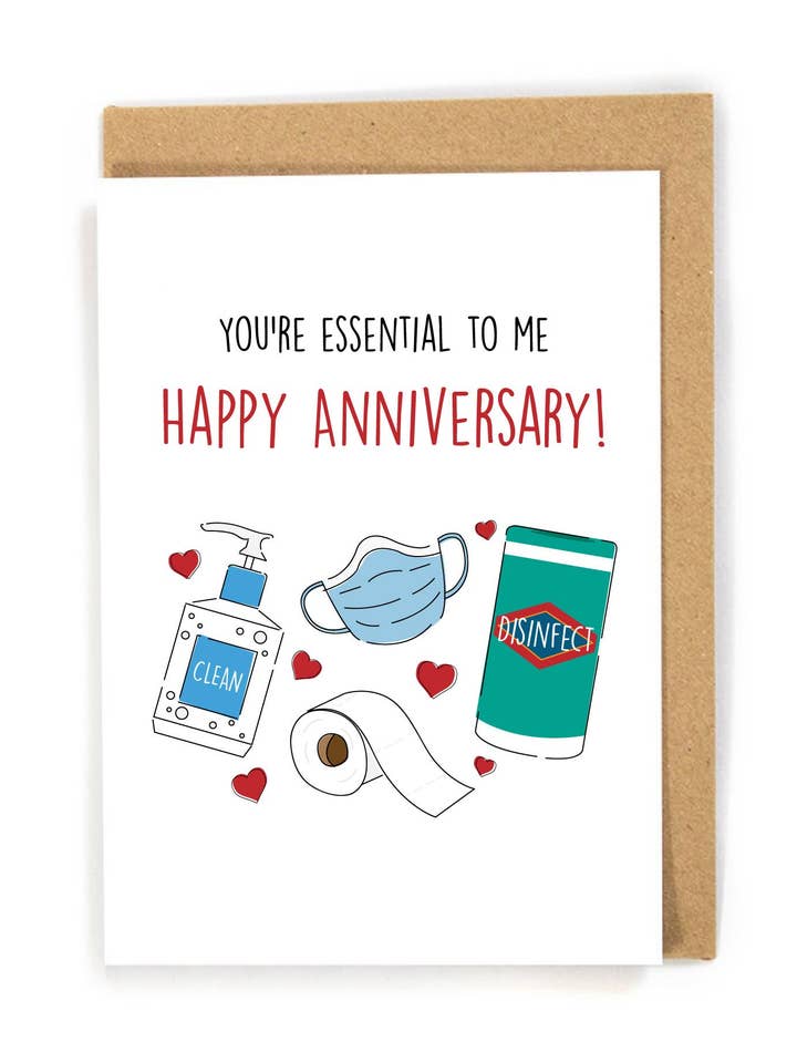 Cute Anniversary Card for Spouse for wholesale by DensenDesign