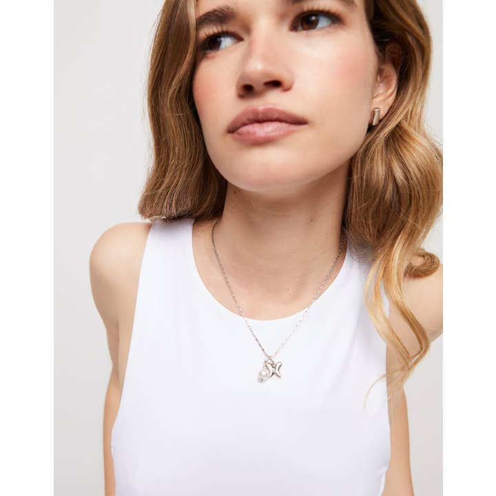 Plateado Alliage métallique plaqué argent sterling chaîne courte en vente sur Faire2