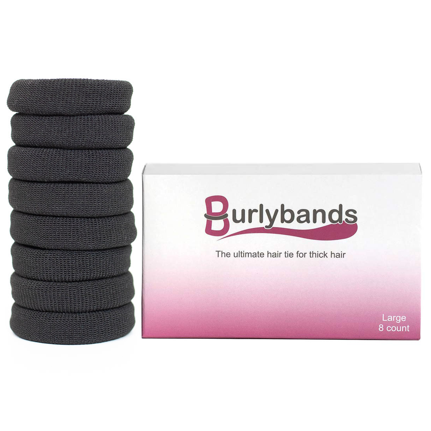 Burlybands – Großhandel Haargummi – Damen – Burlybands Haargummis für dickes, schweres oder lockiges Haar, 8 Stück6