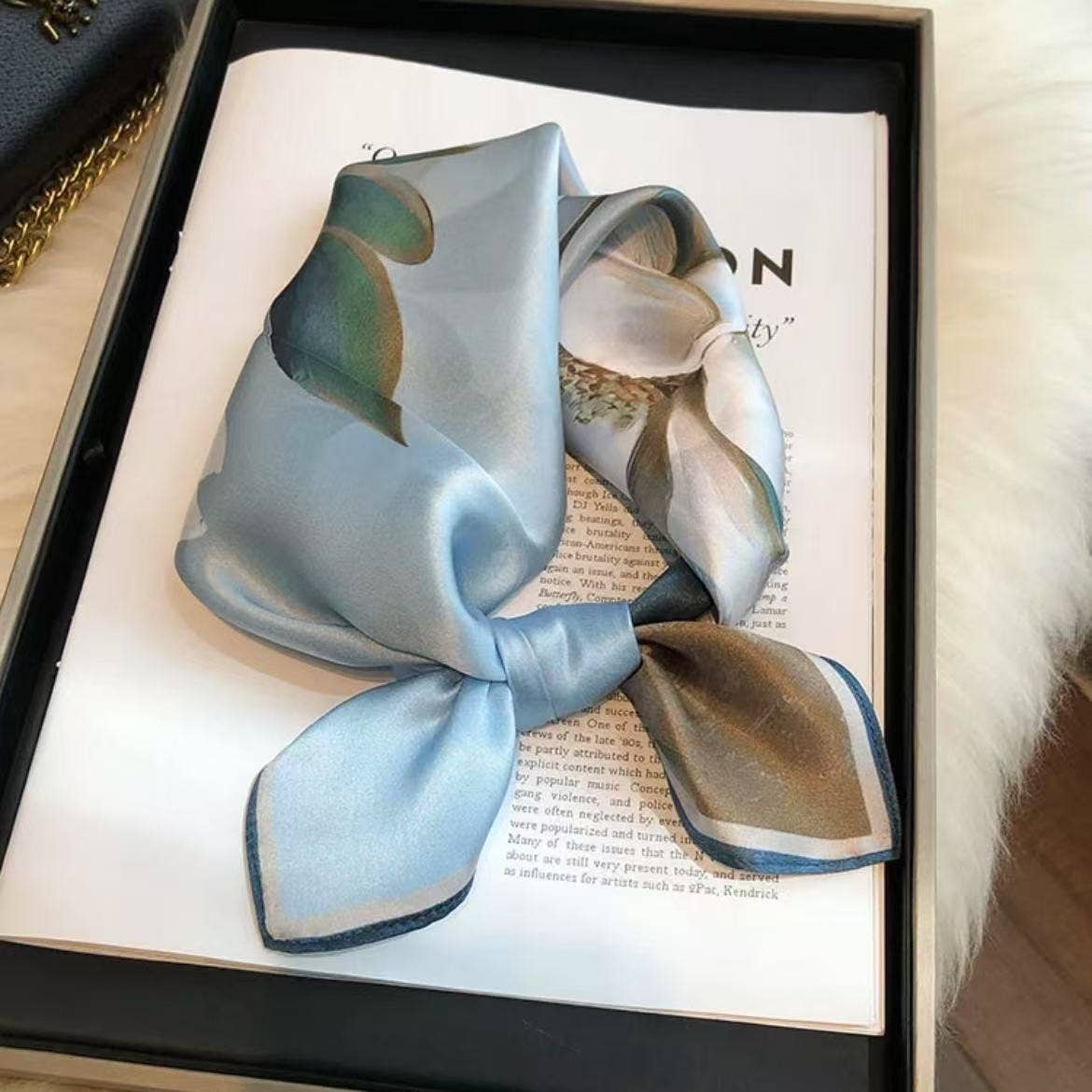 Marayn - Wholesale Scarf - Women's - Korean Silk Scarf Chic Style Elegant Gift1