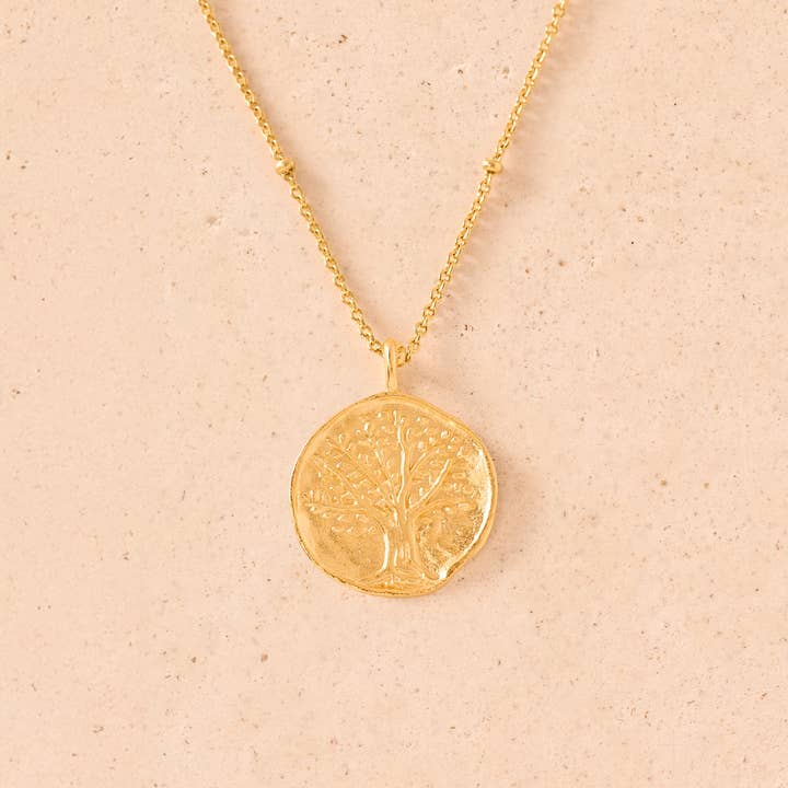 Gaya Necklace | Jewelry Gold Gift Waterproof for wholesale by Agapée Jewelry