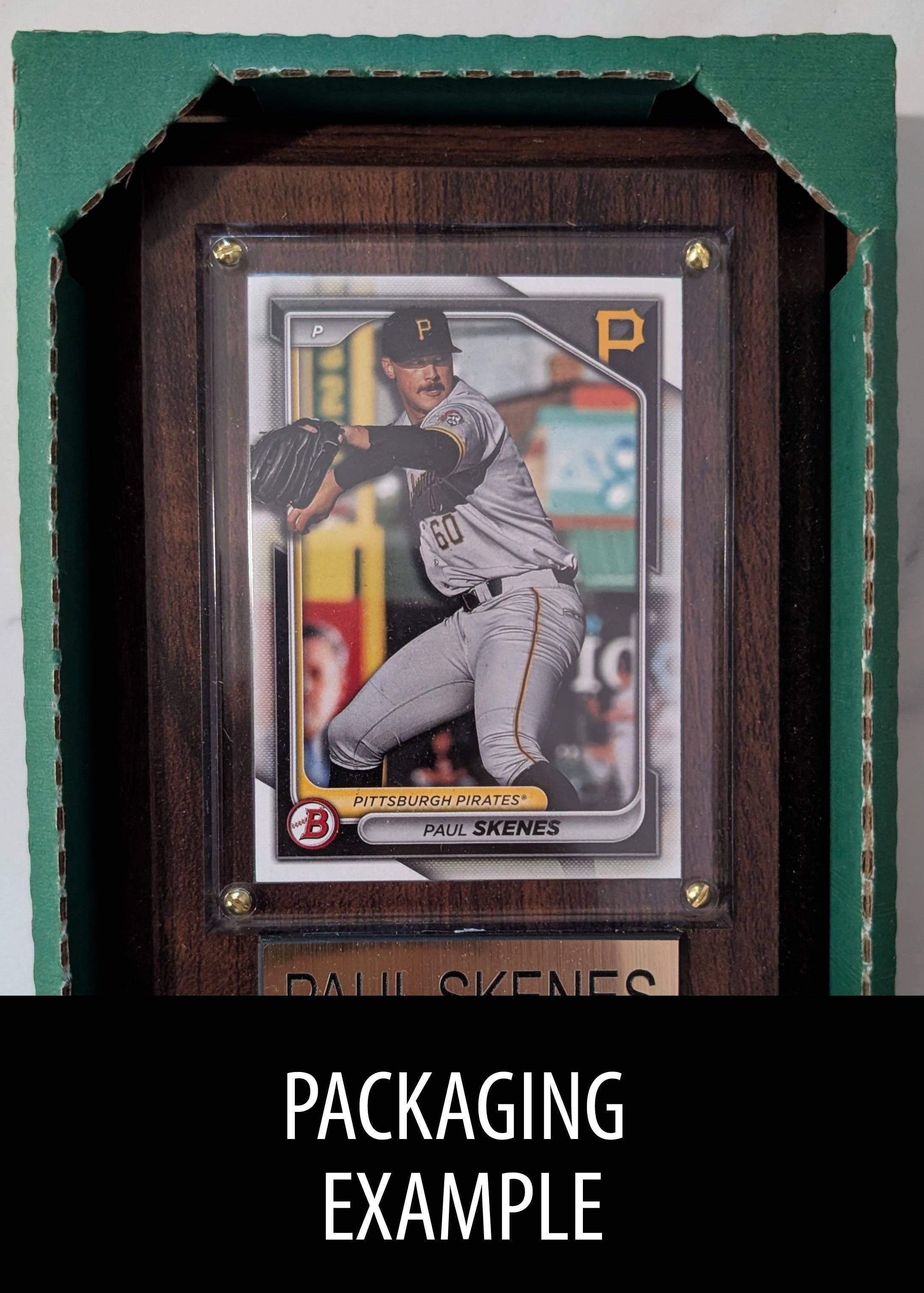 C And I Collectables - Wholesale Plaque - Patrick Mahomes Kansas City Chiefs 2025 2024 Donruss Score Prizm 4x6 Gift Plaque4