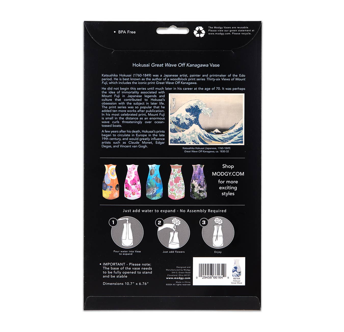 Modgy - Wholesale Vase - Modgy Expandable Vase - The Great Wave4