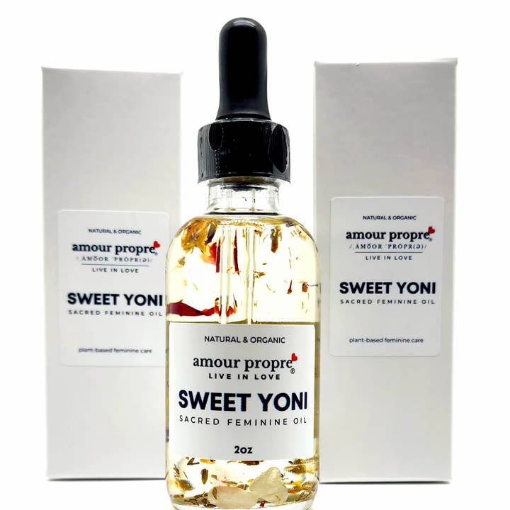 Sweet Yoni - Sacred Feminine Oil | Daily Vulva Hydration for wholesale by Amour Propre