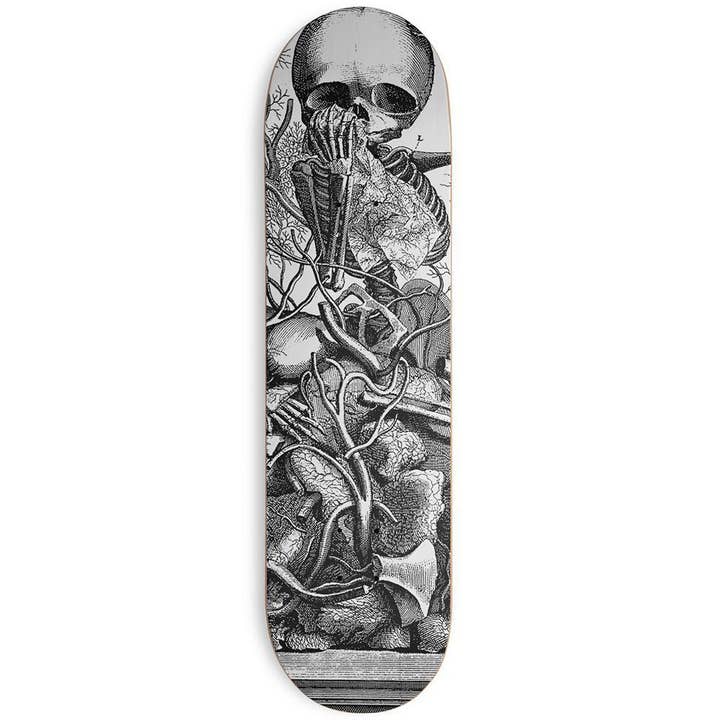Bella"Cimeterium” Skateboard Deck Wall Art for wholesale by Bella ciao®