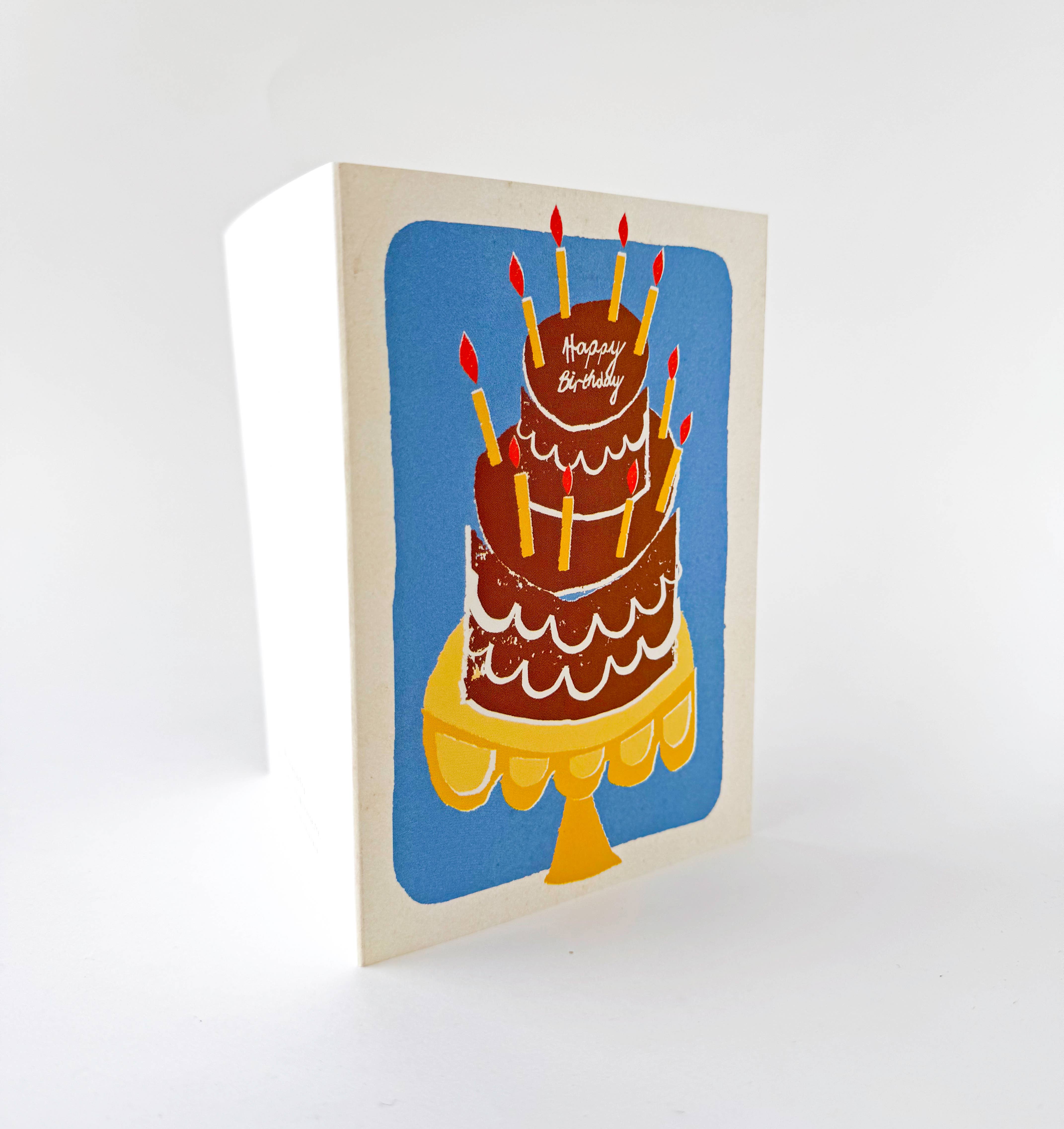 Florence Fry - Wholesale Birthday Card - Happy Birthday Chocolate Cake1