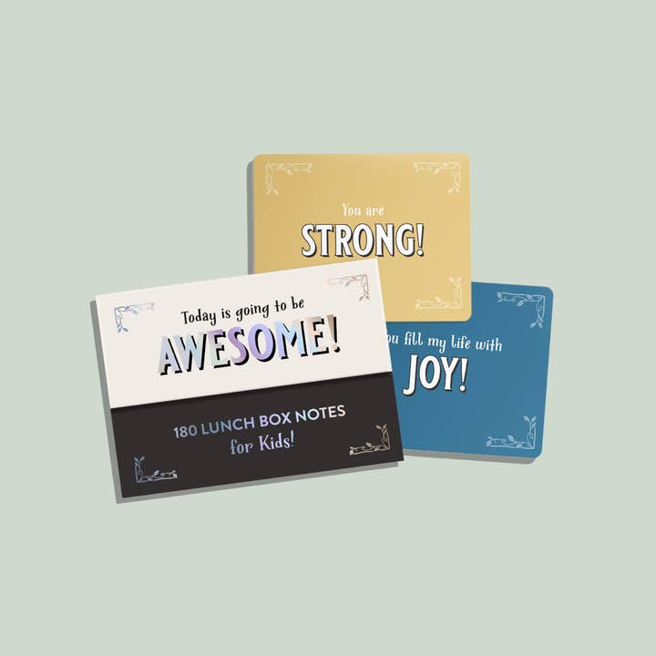 Paige Tate & Co. - Wholesale Stationery/Notecard Set - Lunch Box Notes for Kids (Back to School)
