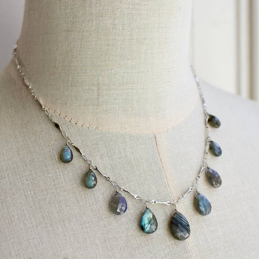 a.v. max - Wholesale Pendant/Charm Necklace - Large Teardrop Neck|5 color options5