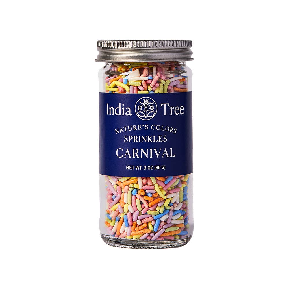 India Tree - Wholesale Sprinkles - Nature’s Colors Carnival Mix Sprinkles2